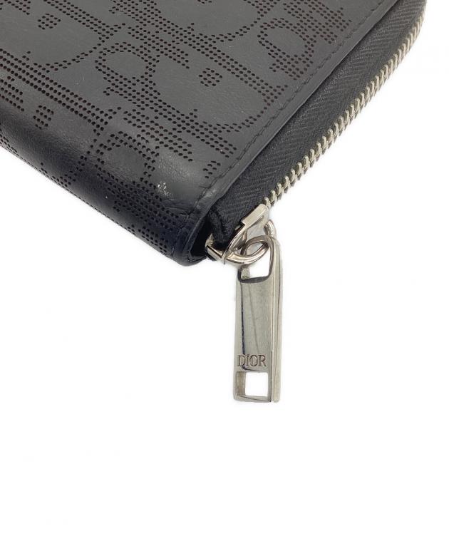 中古・古着通販】DIOR (ディオール) ラウンドファスナーウォレット