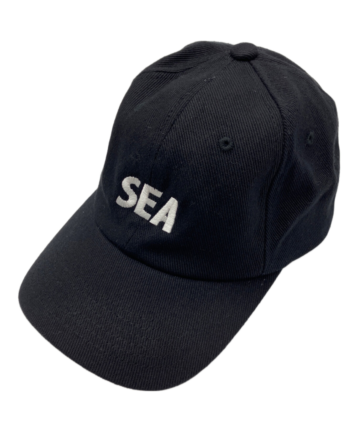 中古・古着通販】WIND AND SEA (ウィンダンシー) キャップ ブラック
