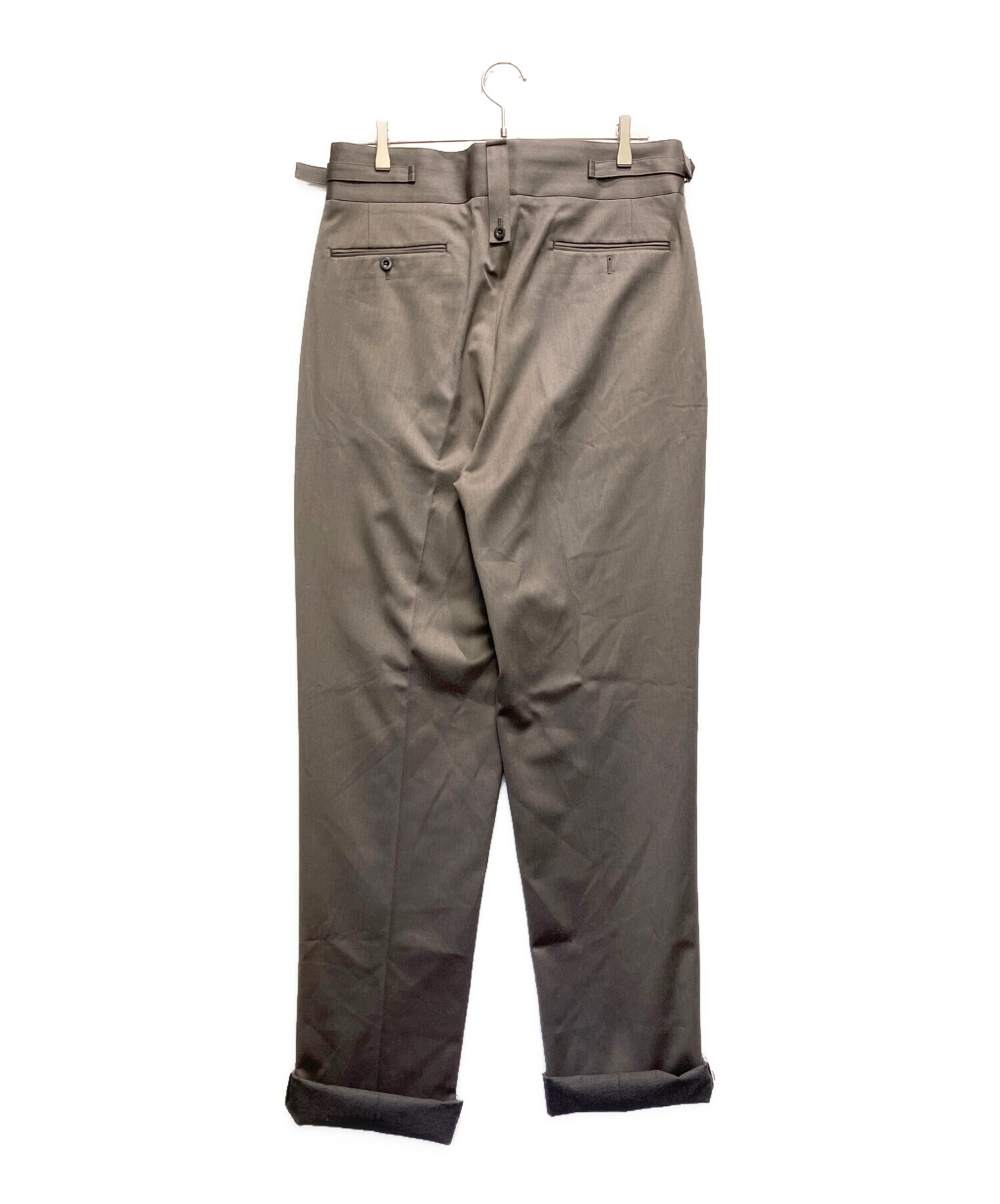 中古・古着通販】NEAT (ニート) コットンウールベルトレスパンツ