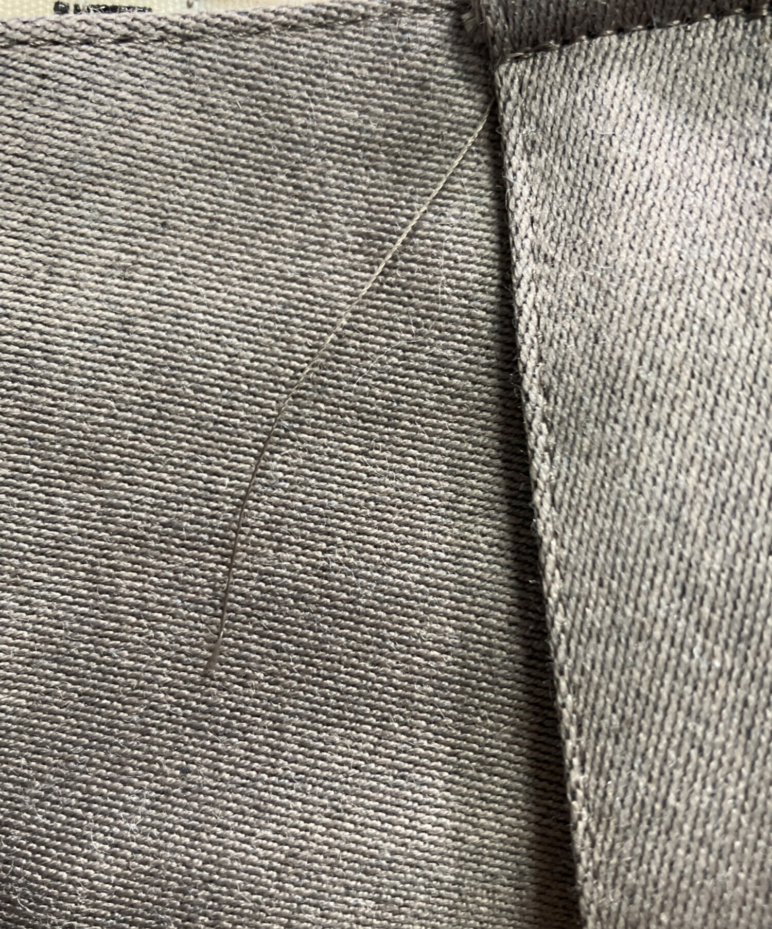 中古・古着通販】NEAT (ニート) コットンウールベルトレスパンツ