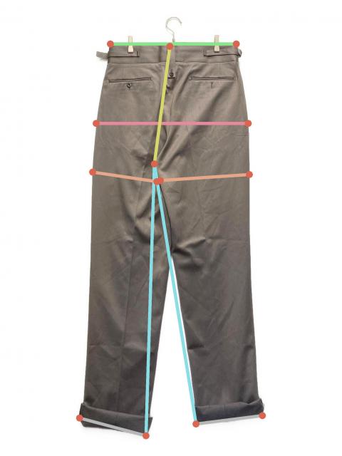 中古・古着通販】NEAT (ニート) コットンウールベルトレスパンツ