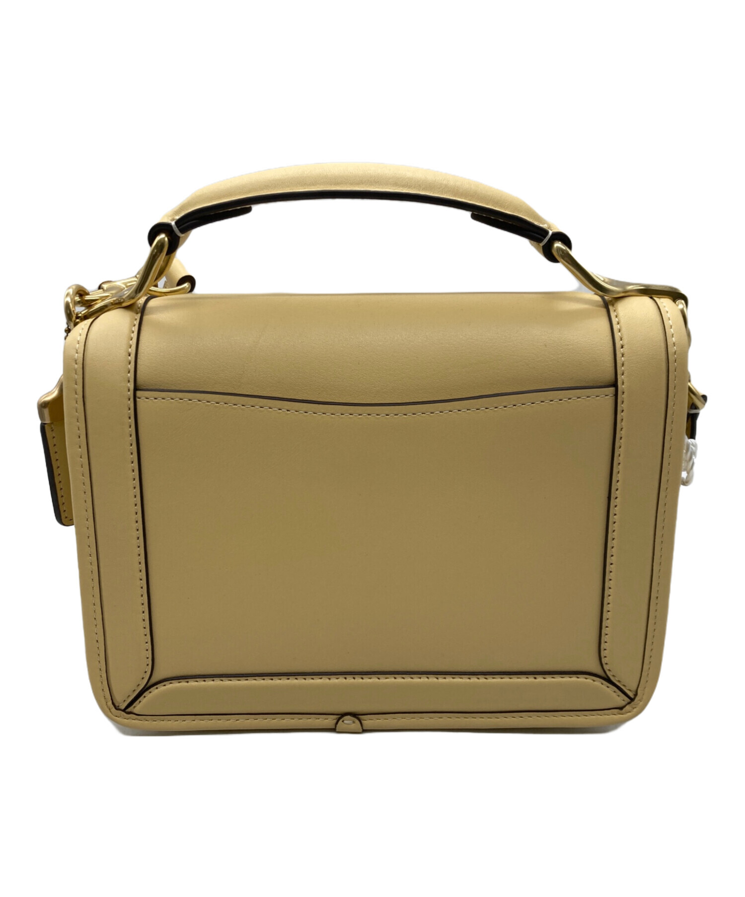 中古・古着通販】COACH (コーチ) ヒーロー ショルダー バッグ イエロー