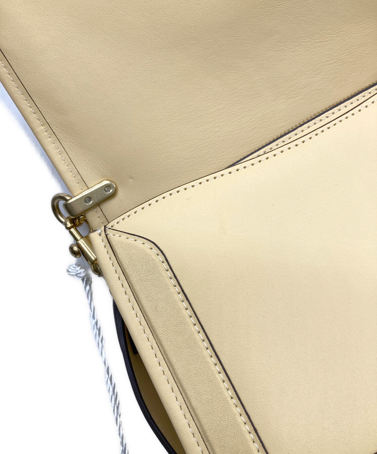 中古・古着通販】COACH (コーチ) ヒーロー ショルダー バッグ イエロー