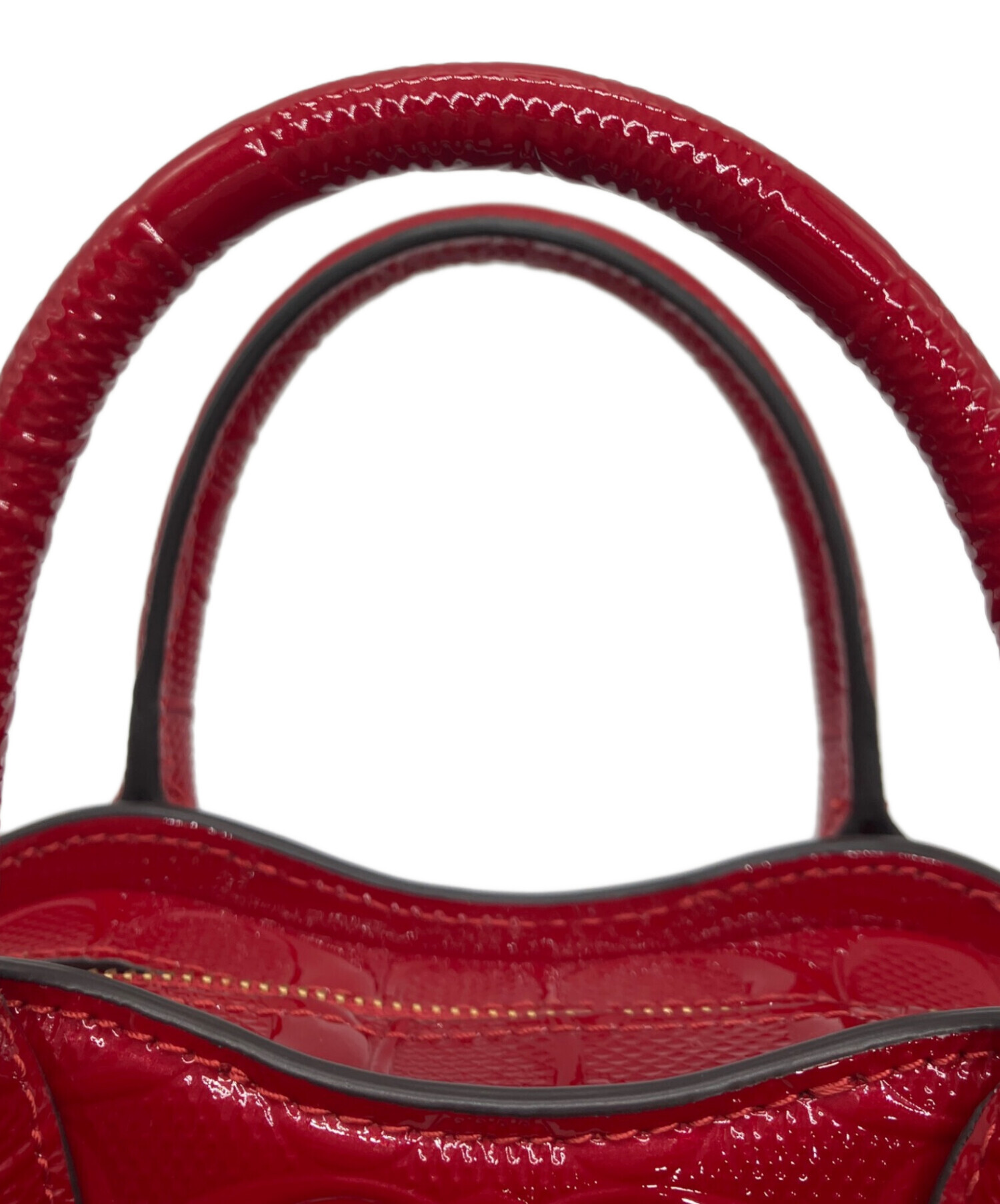 中古・古着通販】COACH (コーチ) リップ バッグ・シグネチャー レザー
