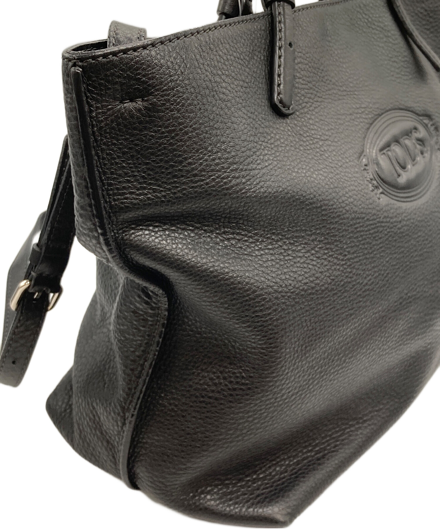 中古・古着通販】TOD'S (トッズ) レザー2WAYバッグ ブラック｜ブランド