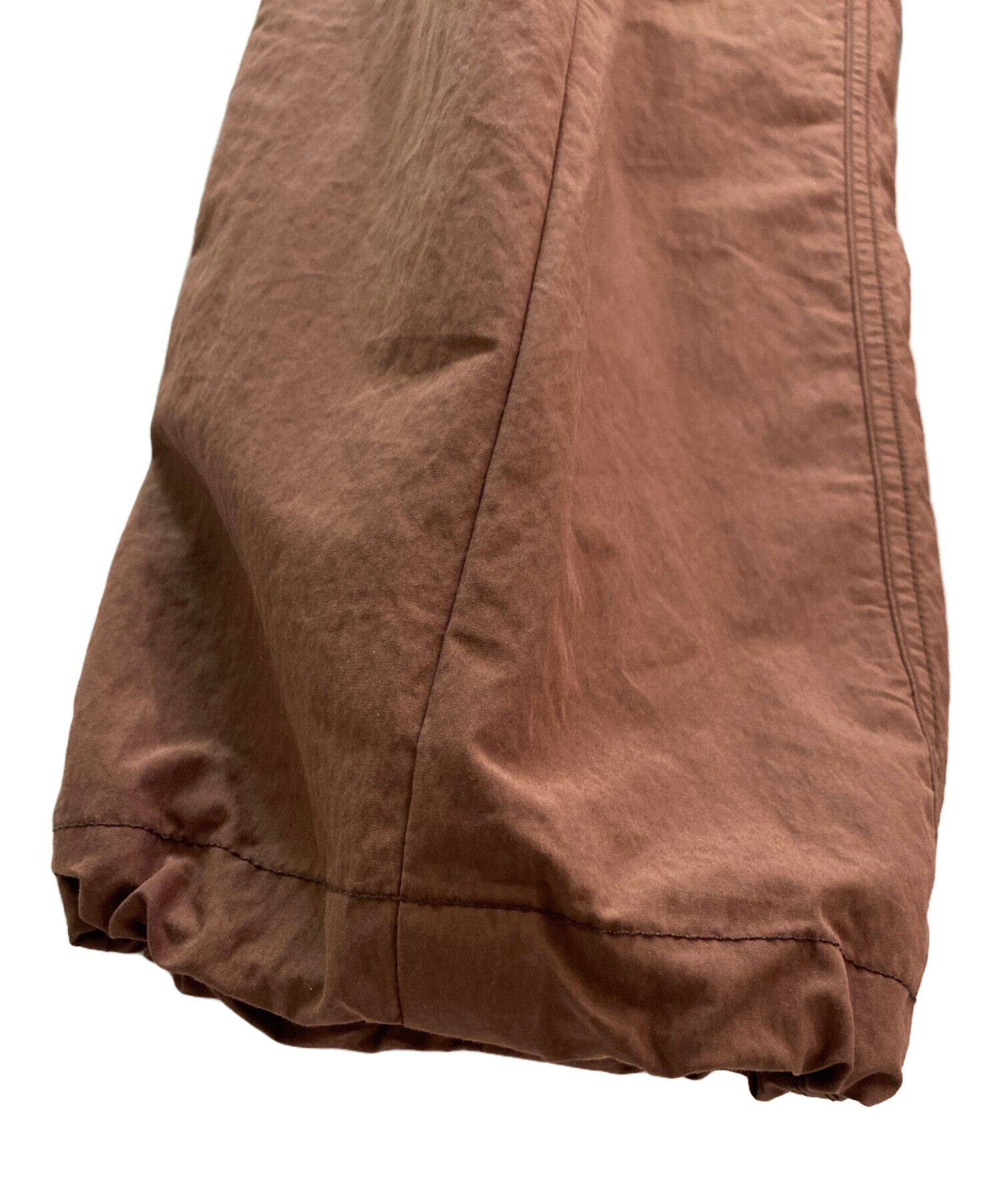 中古・古着通販】CLANE (クラネ) COTTON PARACHUTE PANTS ブラウン