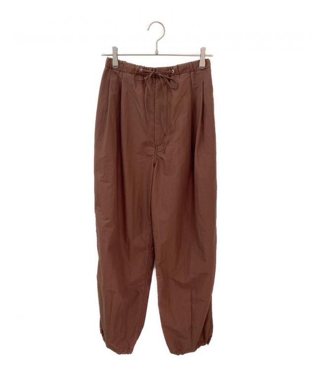 中古・古着通販】CLANE (クラネ) COTTON PARACHUTE PANTS ブラウン  