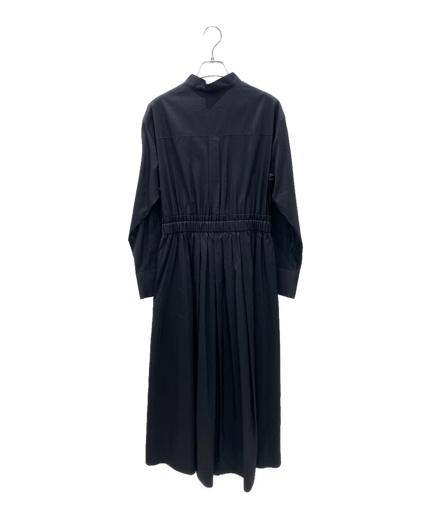 中古・古着通販】ebure (エブール) シルクコットンスルーストライプ