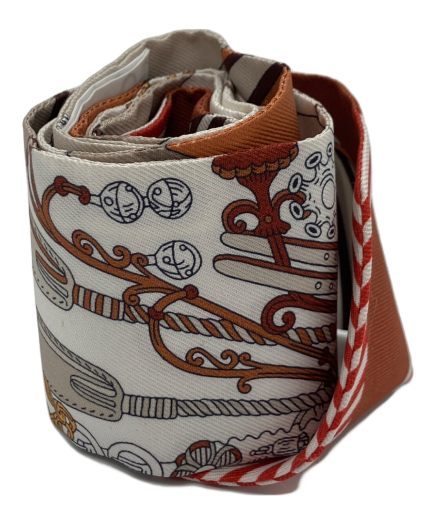 中古・古着通販】HERMES (エルメス) ツィリー スカーフ ブラウン