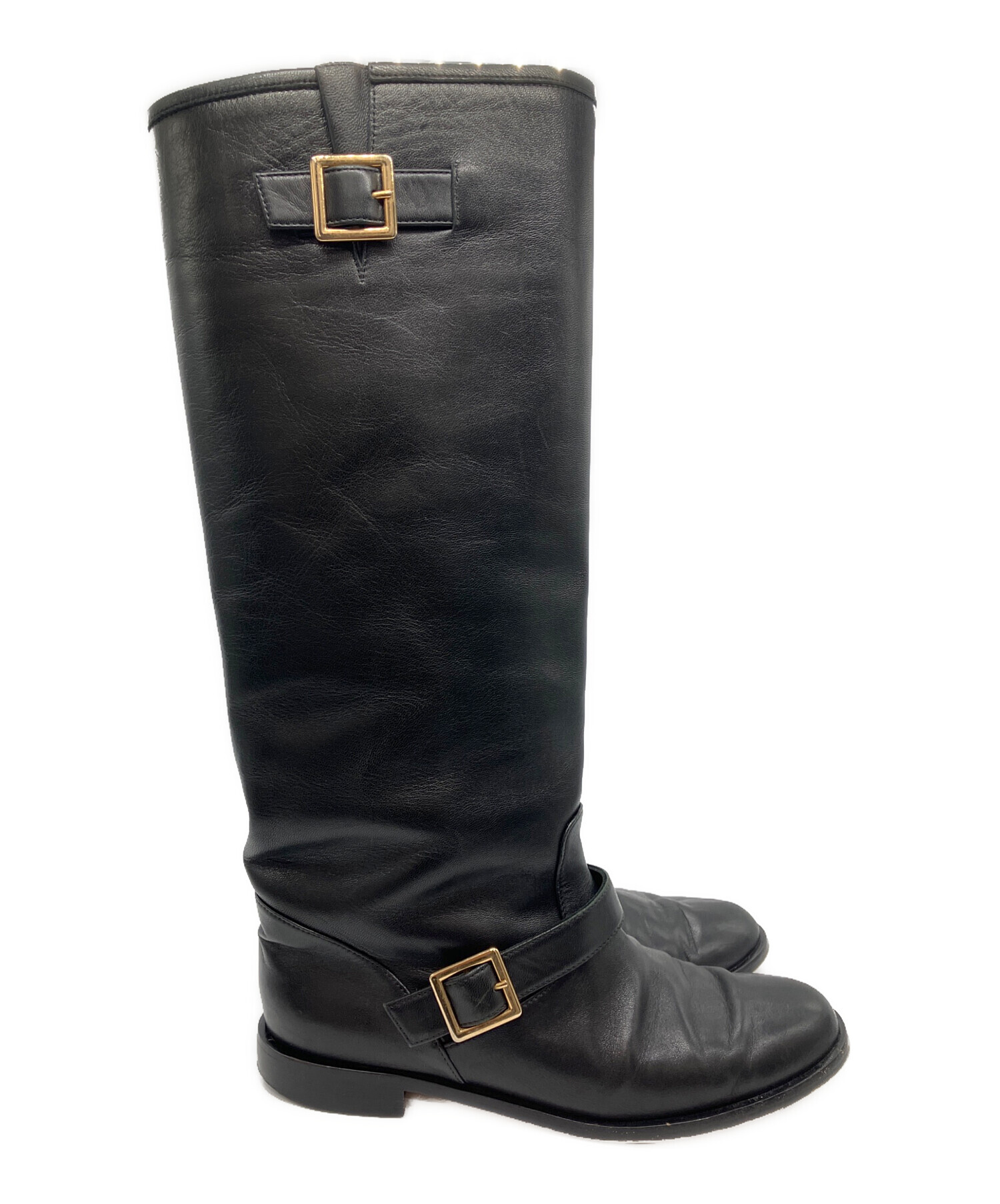 中古・古着通販】NEBULONIE (ネブローニ) LUKE LONG BOOTS ブラック 