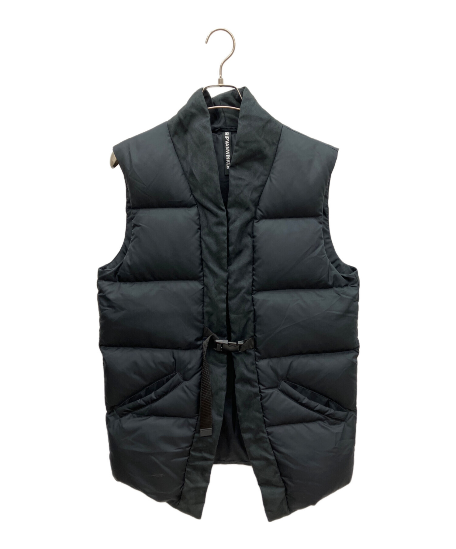 RIPVANWINKLE リップヴァンウィンクル ツイードダウンベスト5 中古・古着通販】ripvanwinkle (リップヴァンウィンクル) ダウンベスト