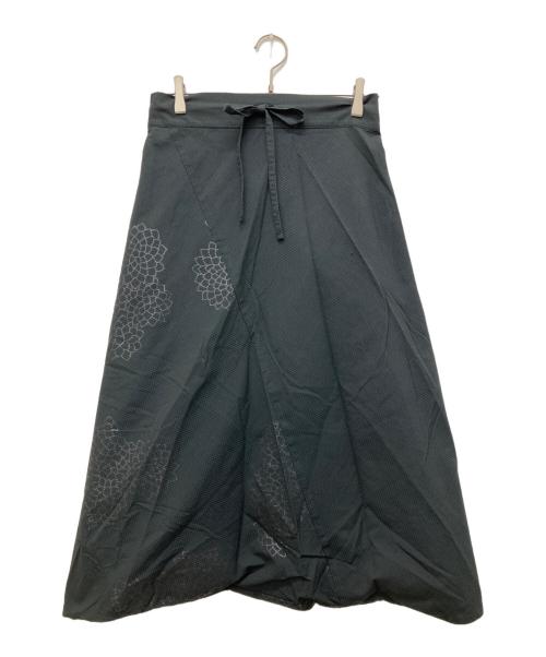 ★SOU・SOU　ソウソウ　モスリン　富士　グレー xs サルエル 中古・古着通販】SOU・SOU (ソウソウ) サルエルパンツ ブラック サイズ