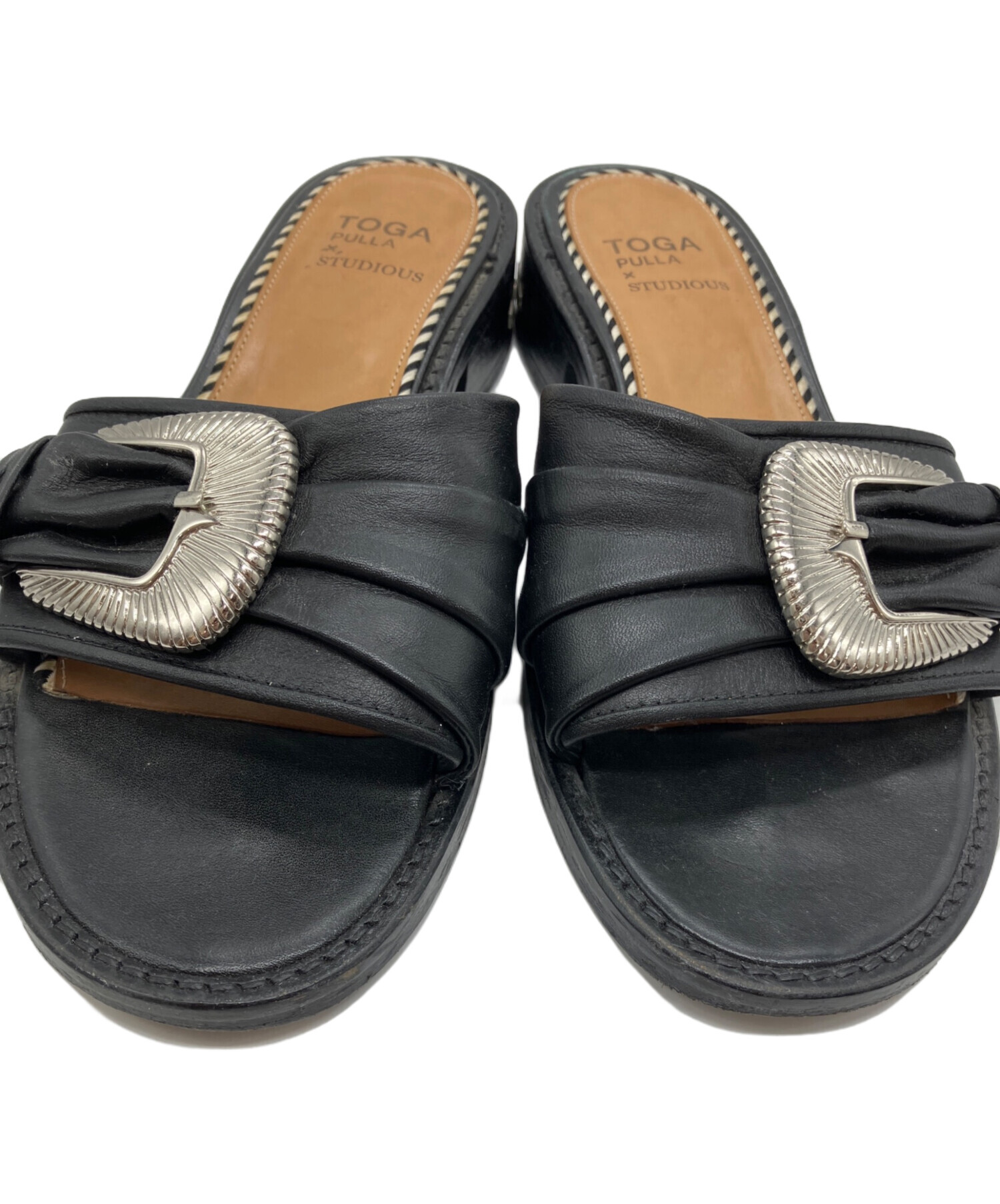 【TOGA PULLA】 STUDIOUS別注 メタルスニーカーサンダル 38 中古・古着通販】TOGA PULLA (トーガ プルラ) STUDIOUS (ステュディオ