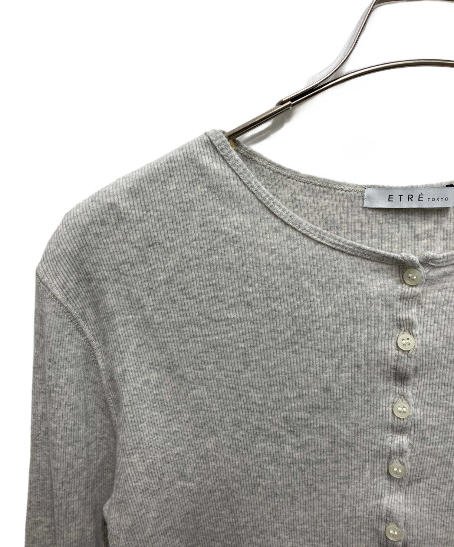 中古・古着通販】ETRE TOKYO (エトレトウキョウ) オーコットテレコ