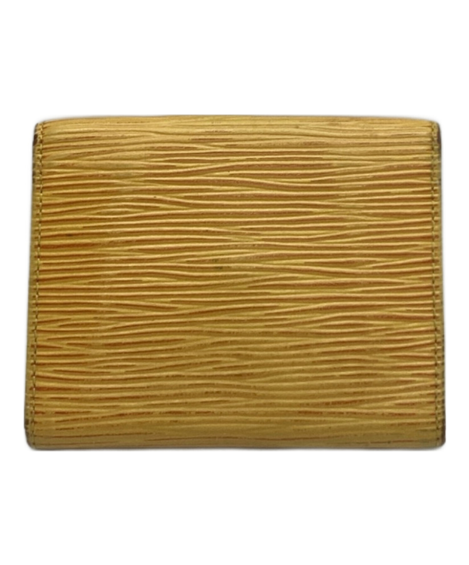 Louis Vuitton カードケース イエロー 中古・古着通販】LOUIS VUITTON (ルイ ヴィトン) カードケース