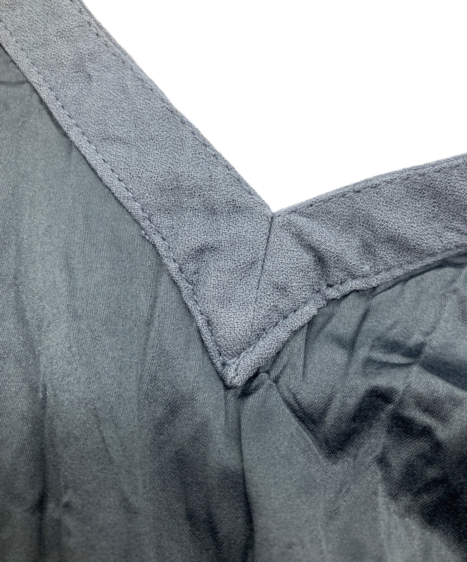中古・古着通販】AMERI (アメリ) SHIRRING PLEATS DRESS グレー サイズ