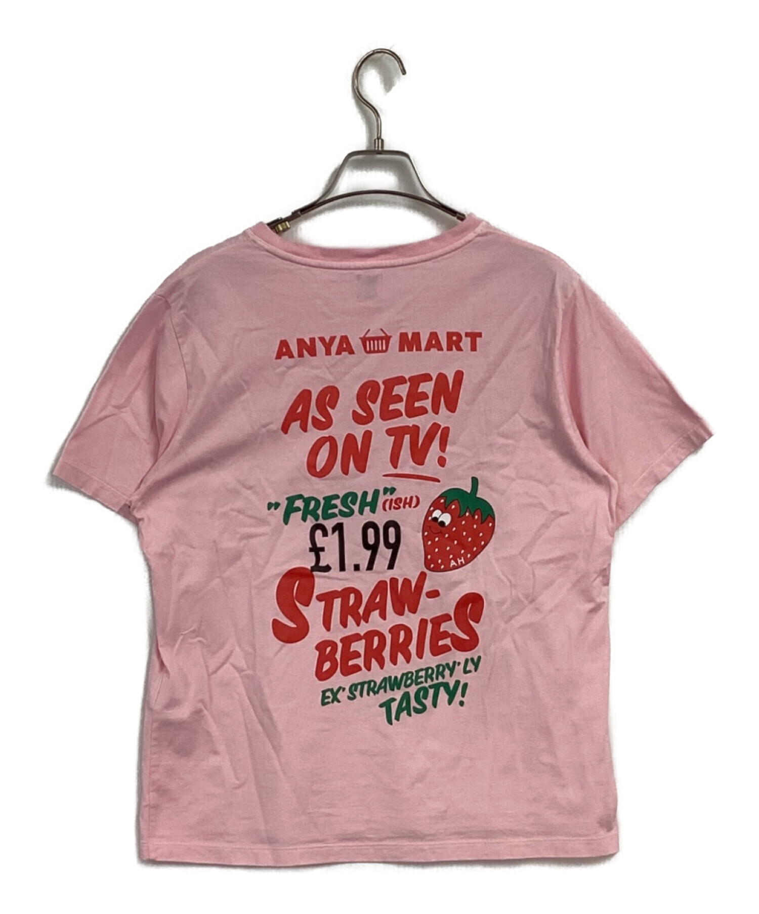 ANYA HINDMARCH - 【新品】アニヤハインドマーチ×ロンハーマン Tシャツ　pink ピンク 中古・古着通販】Ron Herman (ロンハーマン) ANYA HINDMARCH (アニヤ