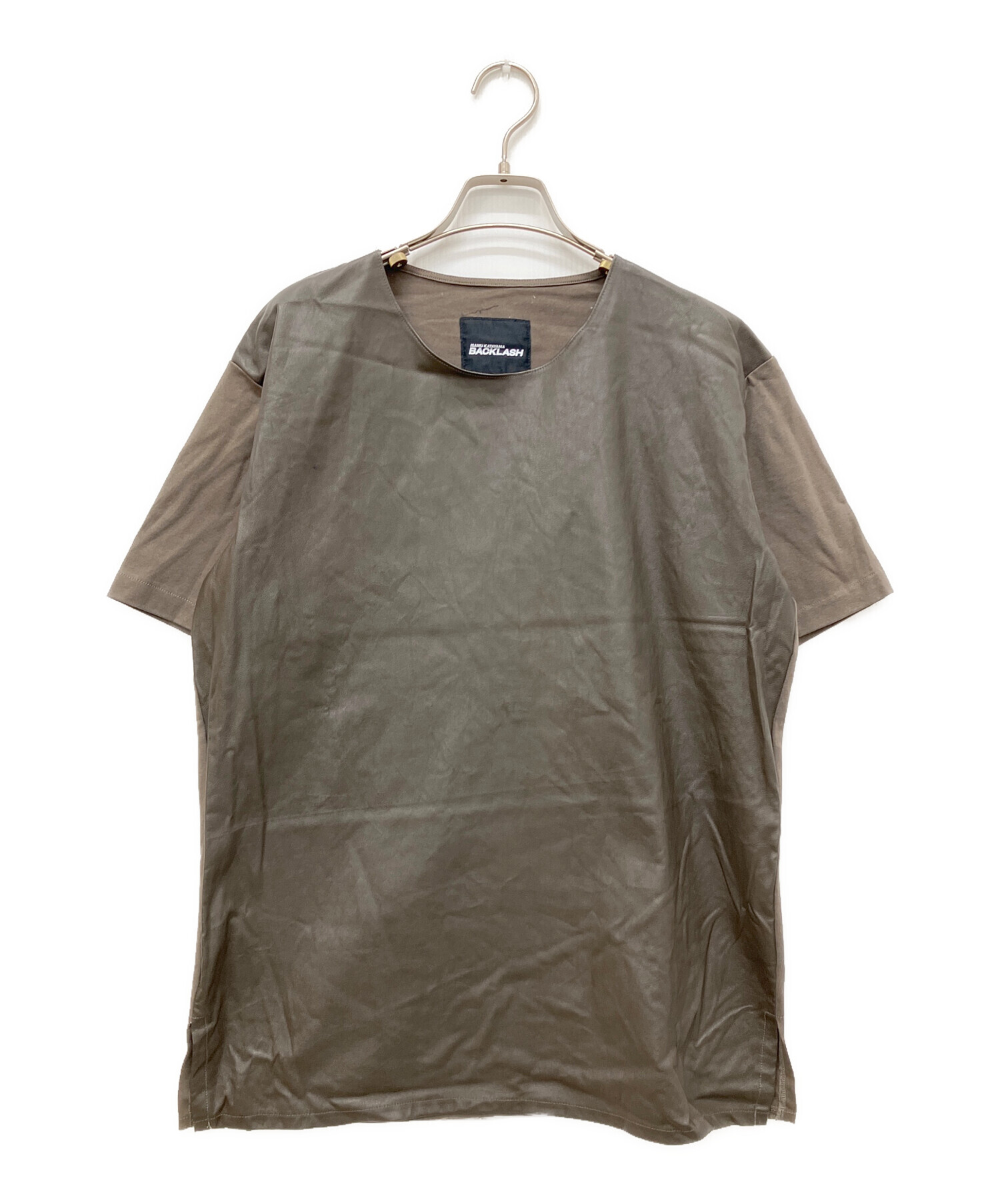 ballet ISAMU KATAYAMA BACKLASH ドレイプTシャツ ISAMU KATAYAMA BACKLASH - ［ラスト1点 サイズL] RESURRECTIONコラボ