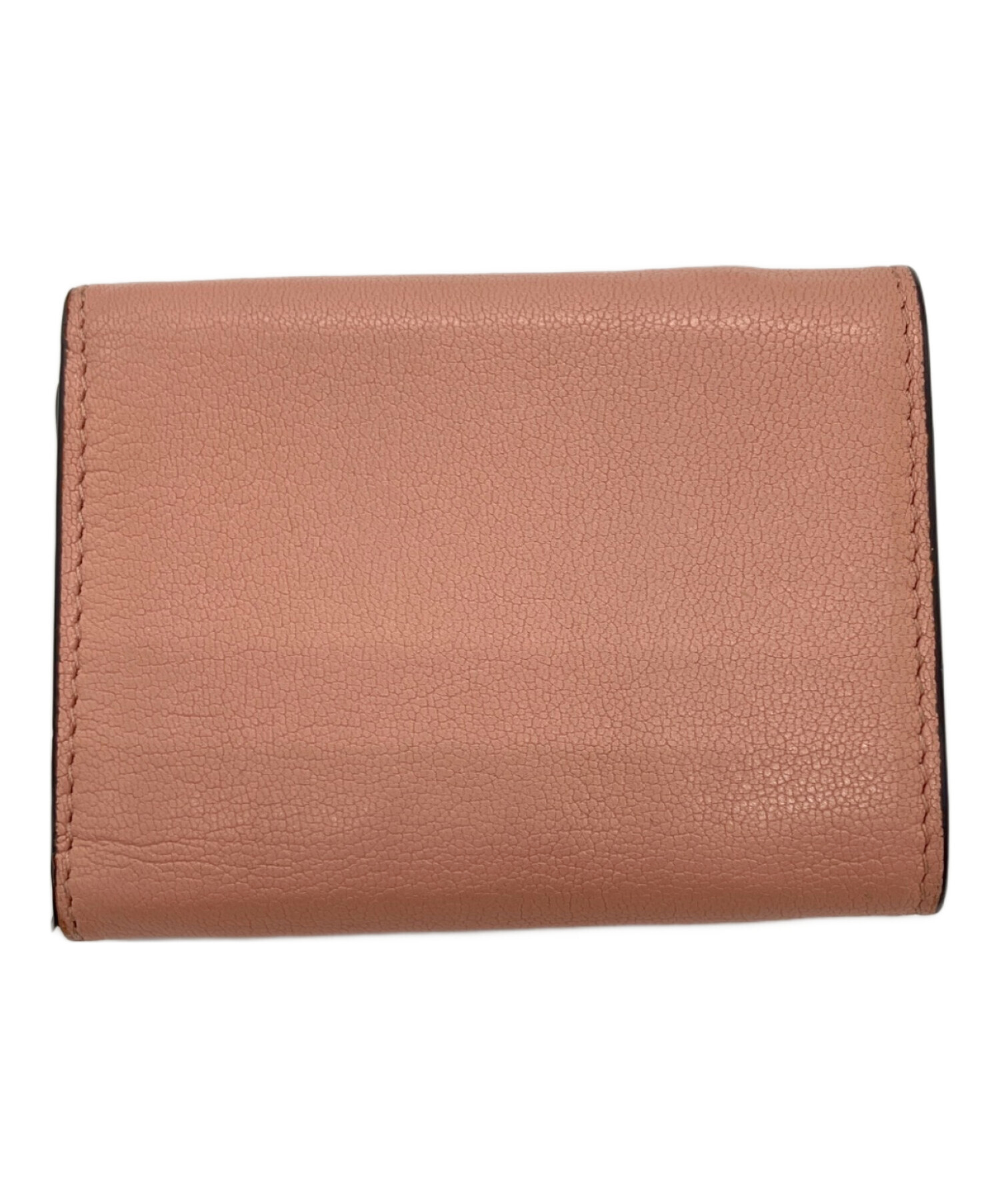 Dior モノグラム ミニ財布 [中古] Saddle Lotus ウォレット 中古・古着通販】Christian Dior (クリスチャン ディオール) SADDLE