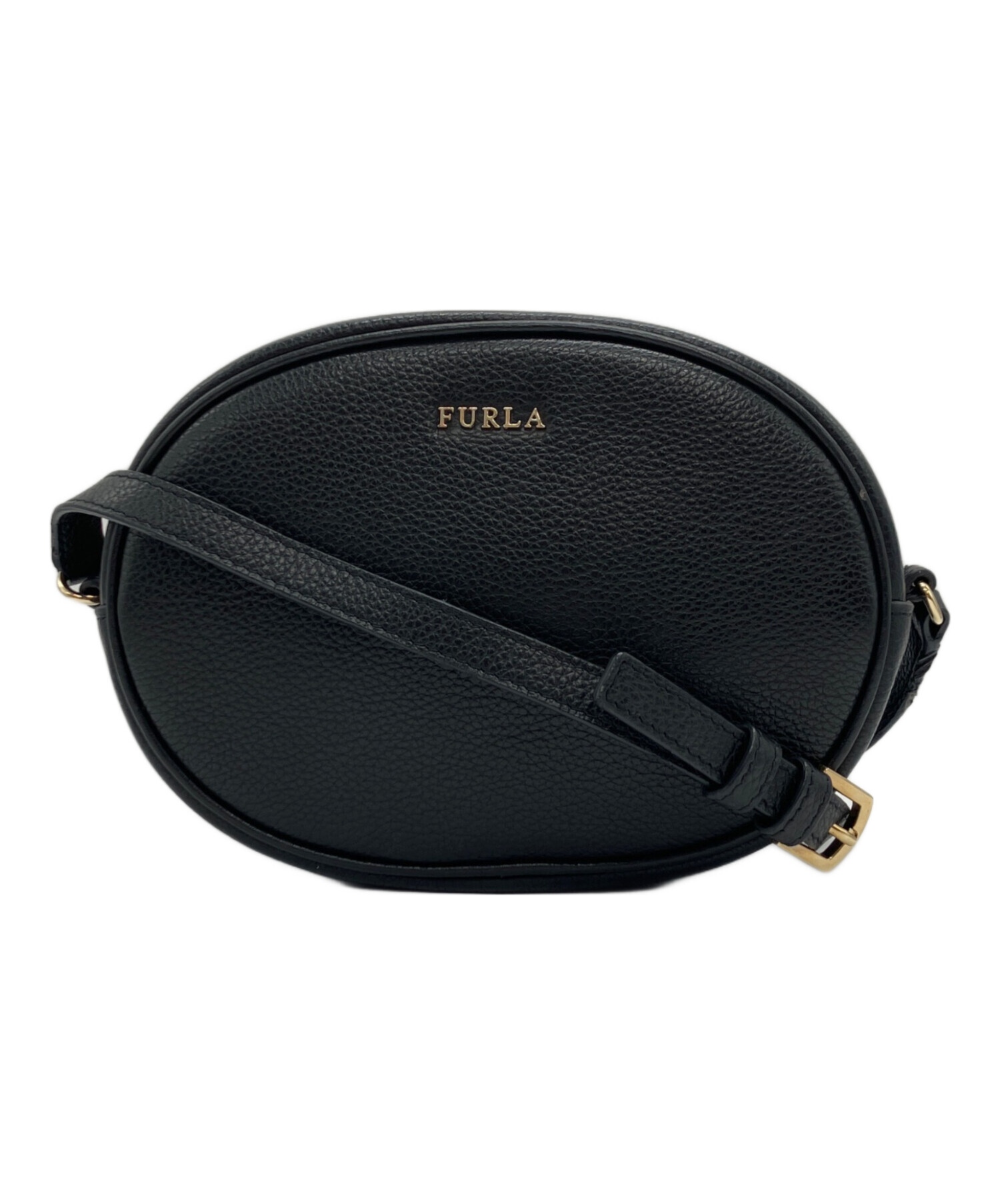 中古・古着通販】FURLA (フルラ) ショルダーバッグ ブラック サイズ