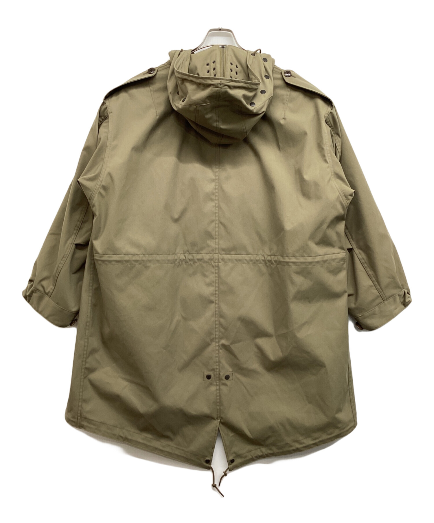 【極美品】シップス　シュタンバウム　ダウンコート　モッズコート　カーキ　L 極美品】シップス シュタンバウム ダウンコート モッズコート カーキ L