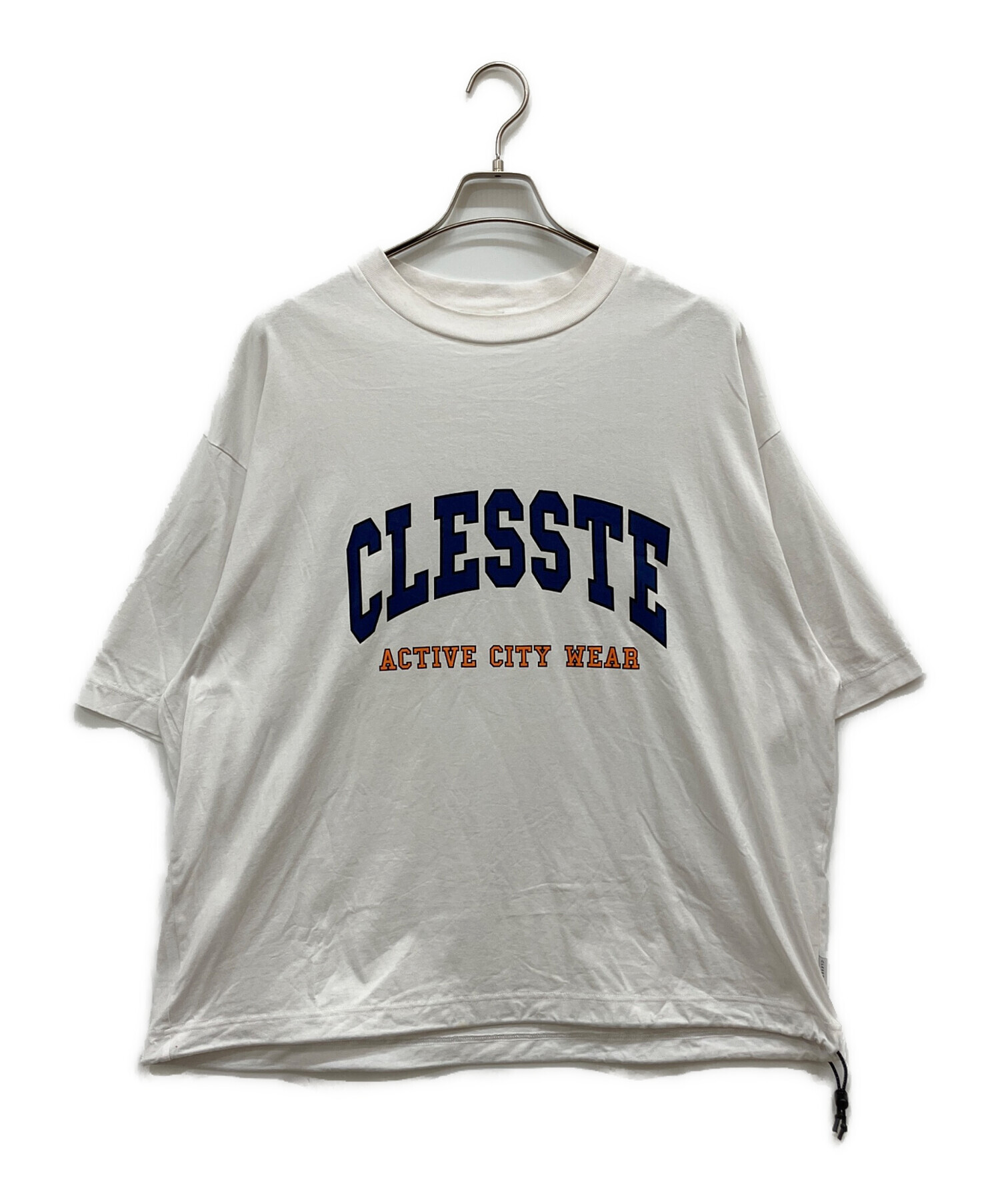 中古・古着通販】CLESSTE (クレスト) COLLEGE LOGO MASSIVE T-SHIRT