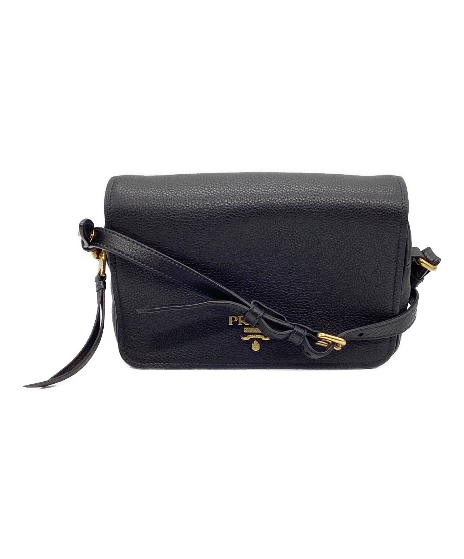 中古・古着通販】PRADA (プラダ) ショルダーバッグ ブラック｜ブランド