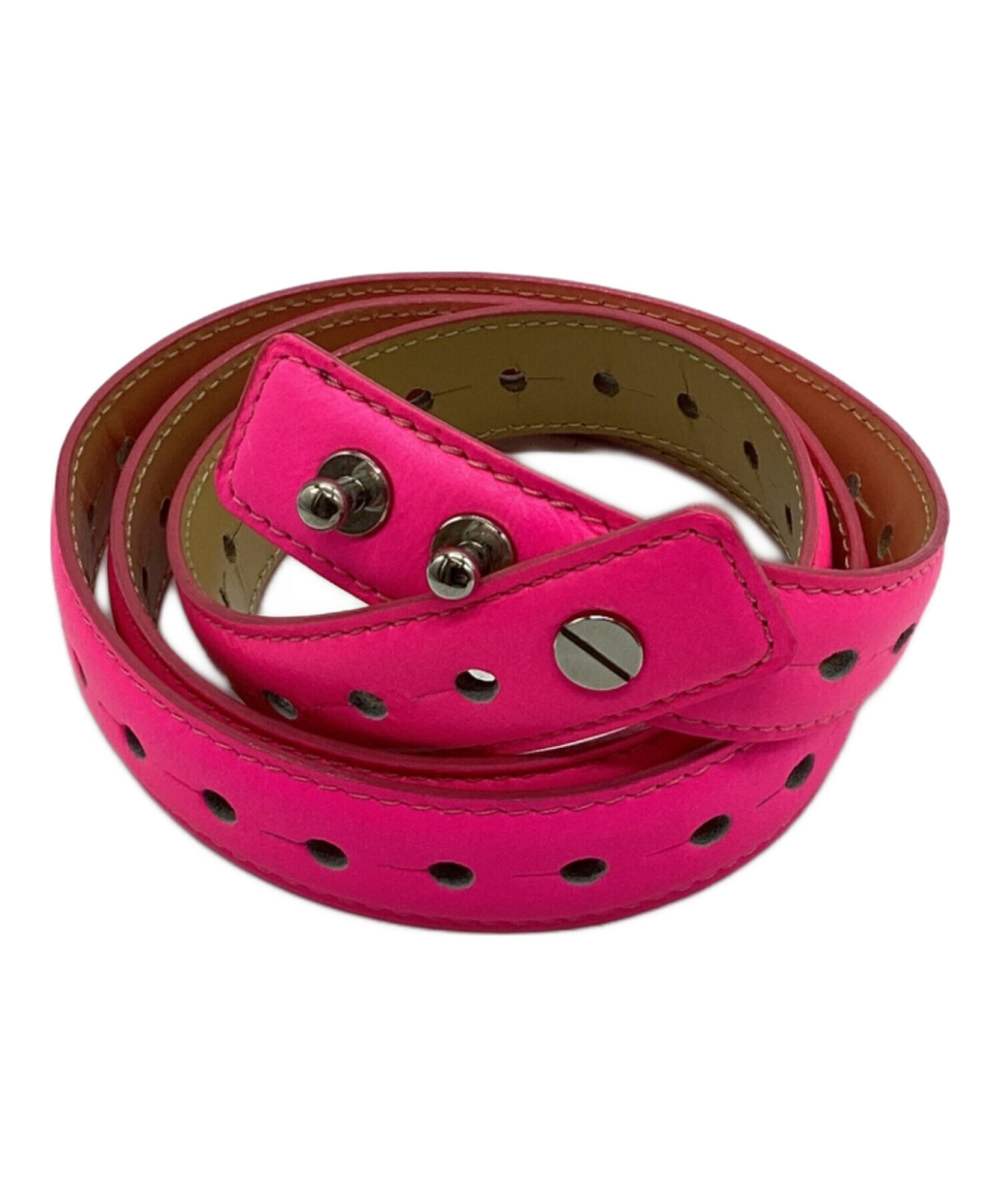 中古・古着通販】PHINGERIN (フィンガリン) FLEXI BELT PINK｜ブランド