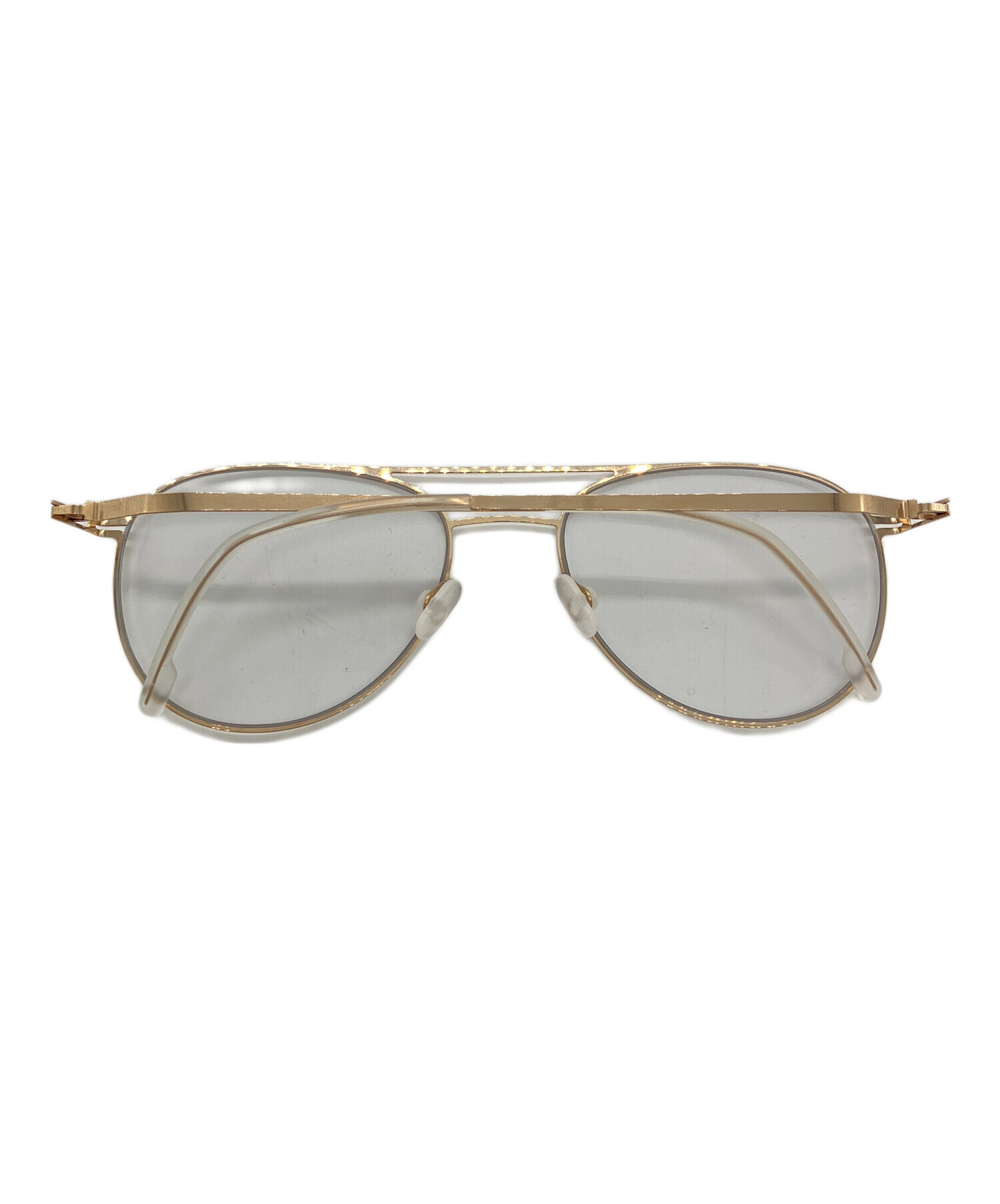 マイキーさんセレクト 中古・古着通販】MYKITA (マイキータ) NIKEN ゴールド サイズ:52□18