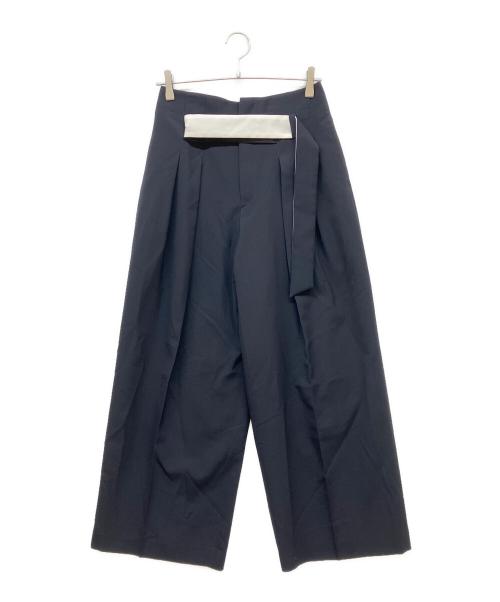 中古・古着通販】LOHEN (ローヘン) バイカラーベルト2タックパンツ