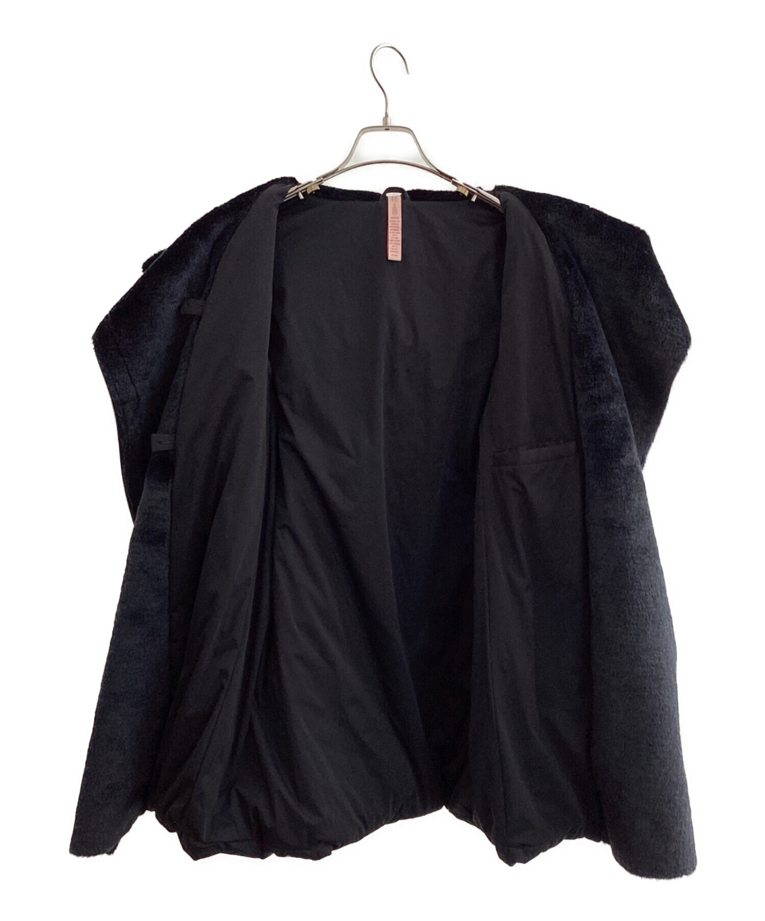 中古・古着通販】YOSOO (ヨソオウ) ダウンコート ブラック サイズ:3 