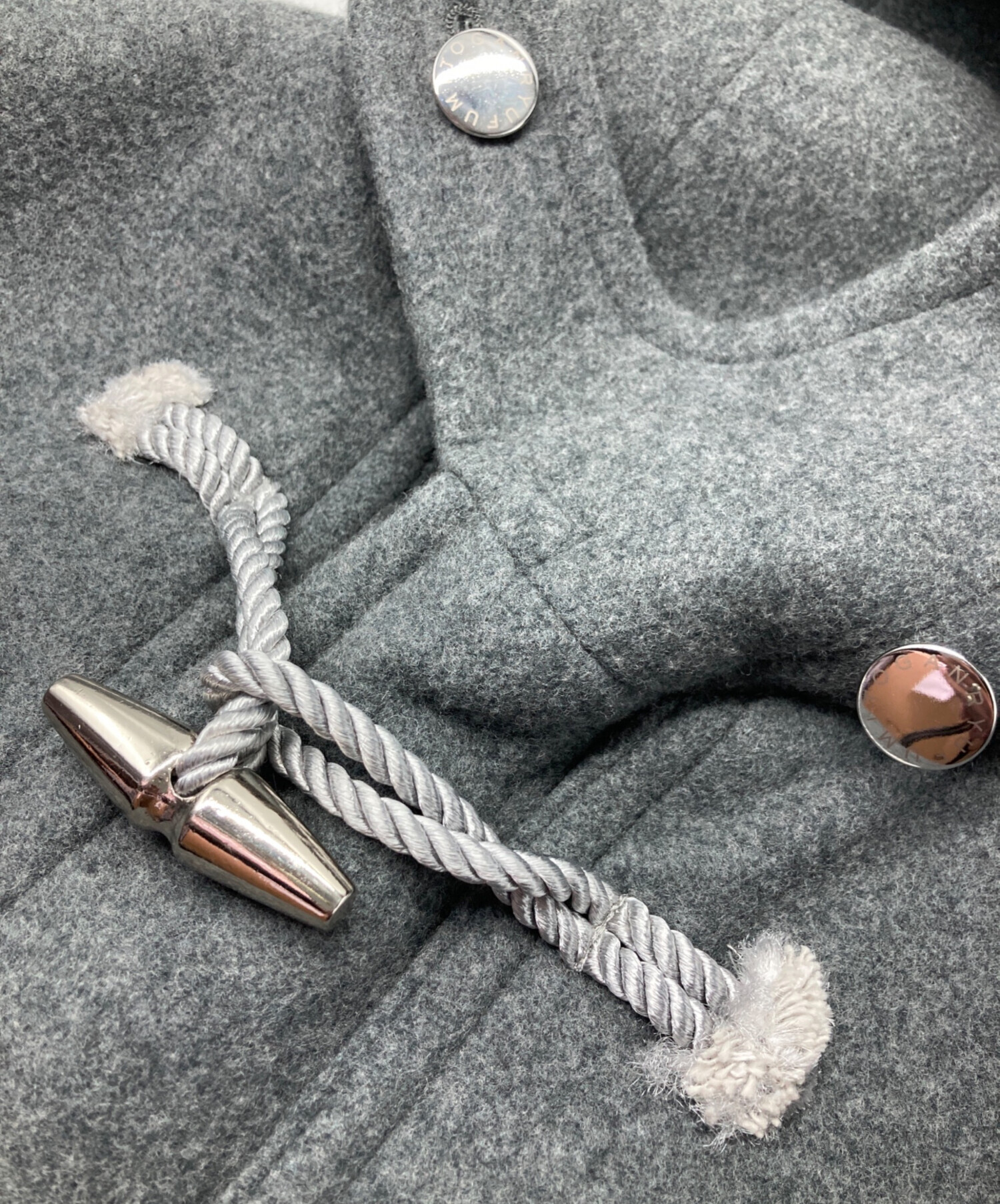 中古・古着通販】FUMITO GANRYU (フミトガンリュウ) TRAPEZE DUFFLE 