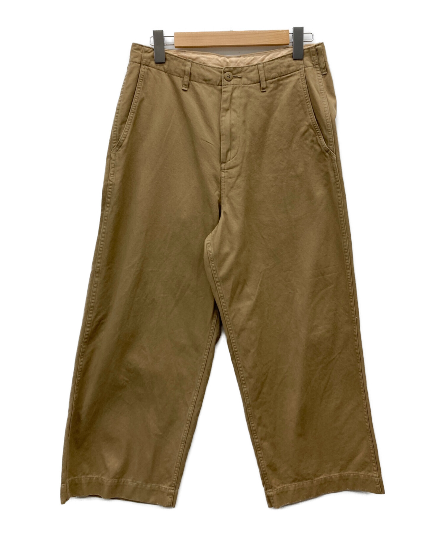 中古・古着通販】BEAMS (ビームス) 1940'sディテール ワイドチノパンツ