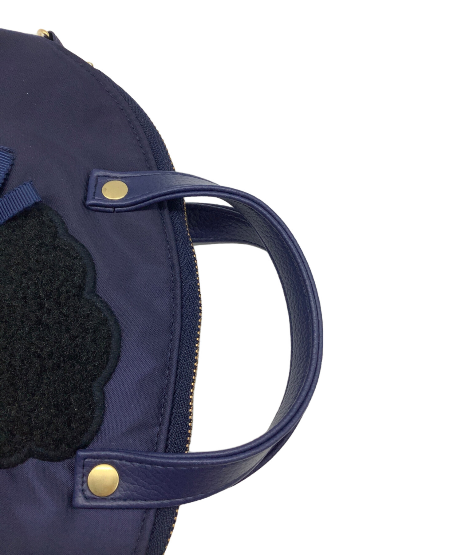 新品未使用タグ付き　ファミリア　bibiy ミニバッグ　ポーチ　青　ビビィ BIBIY. MADE | familiar × Bibiy. MINI BAG NAVY｜Bibiy.