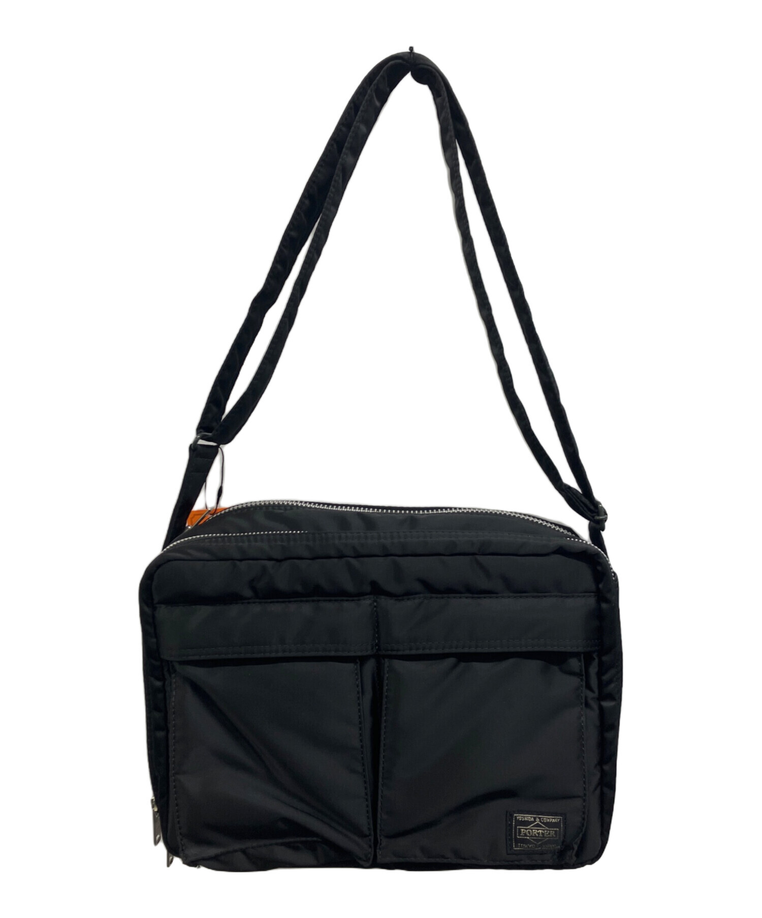 Porter タンカー　ショルダーバッグ　中古 PORTER ポーター TANKER タンカー ショルダー バッグ ブラック系【中古