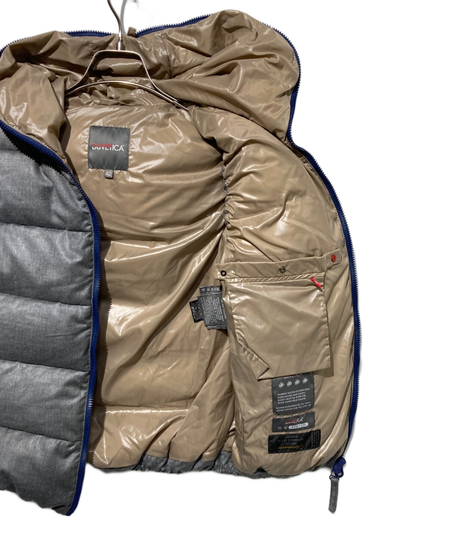 美品☆デュベティカ FEBEDUE カシミヤ ダウンベスト 稀少 42サイズ 希少】DUVETICA 別注 ダウンベスト カシミヤ FEBEDUE 38 M - メルカリ