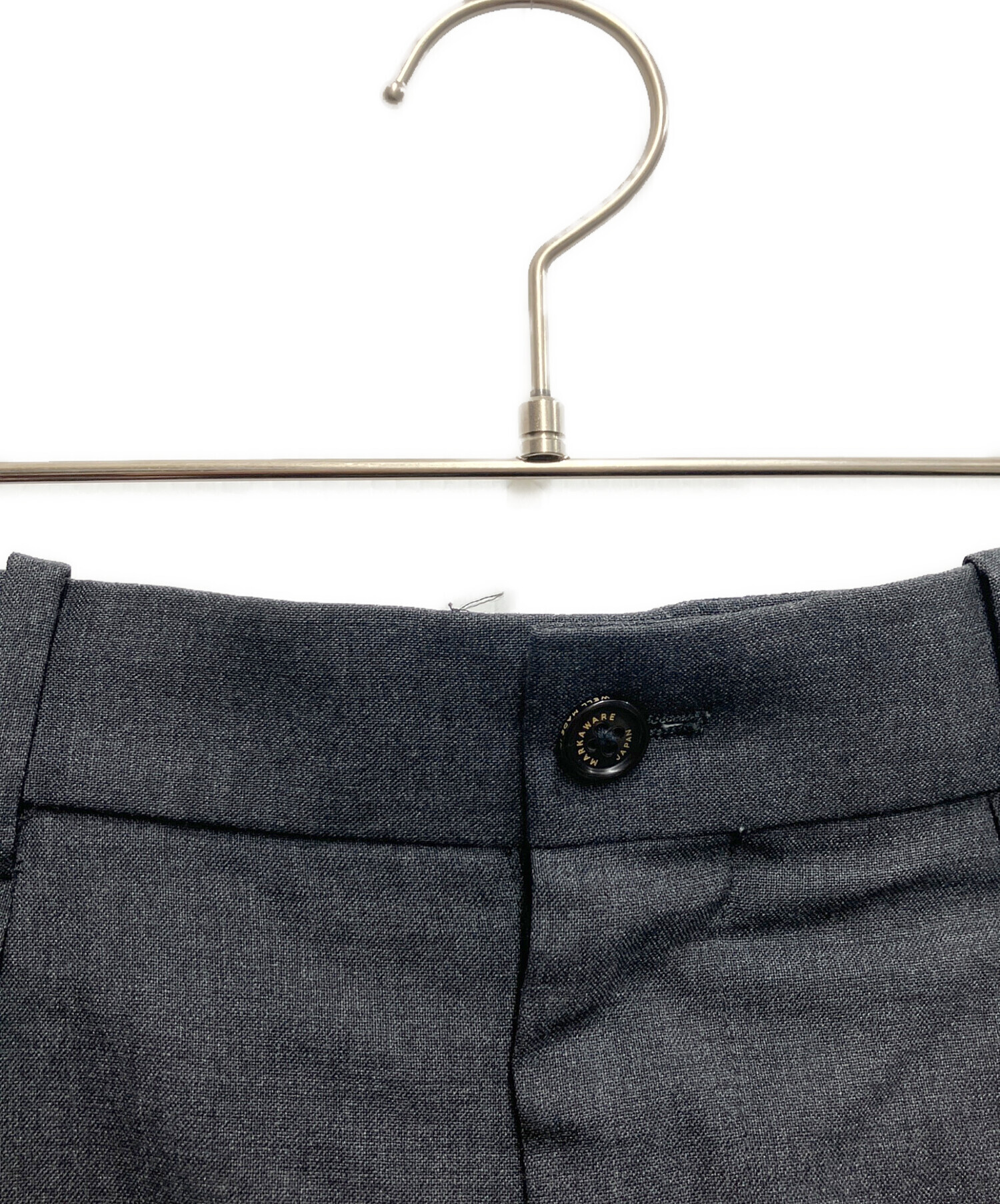 中古・古着通販】MARKAWARE (マーカウェア) FRONT PLEATS PEGTOP