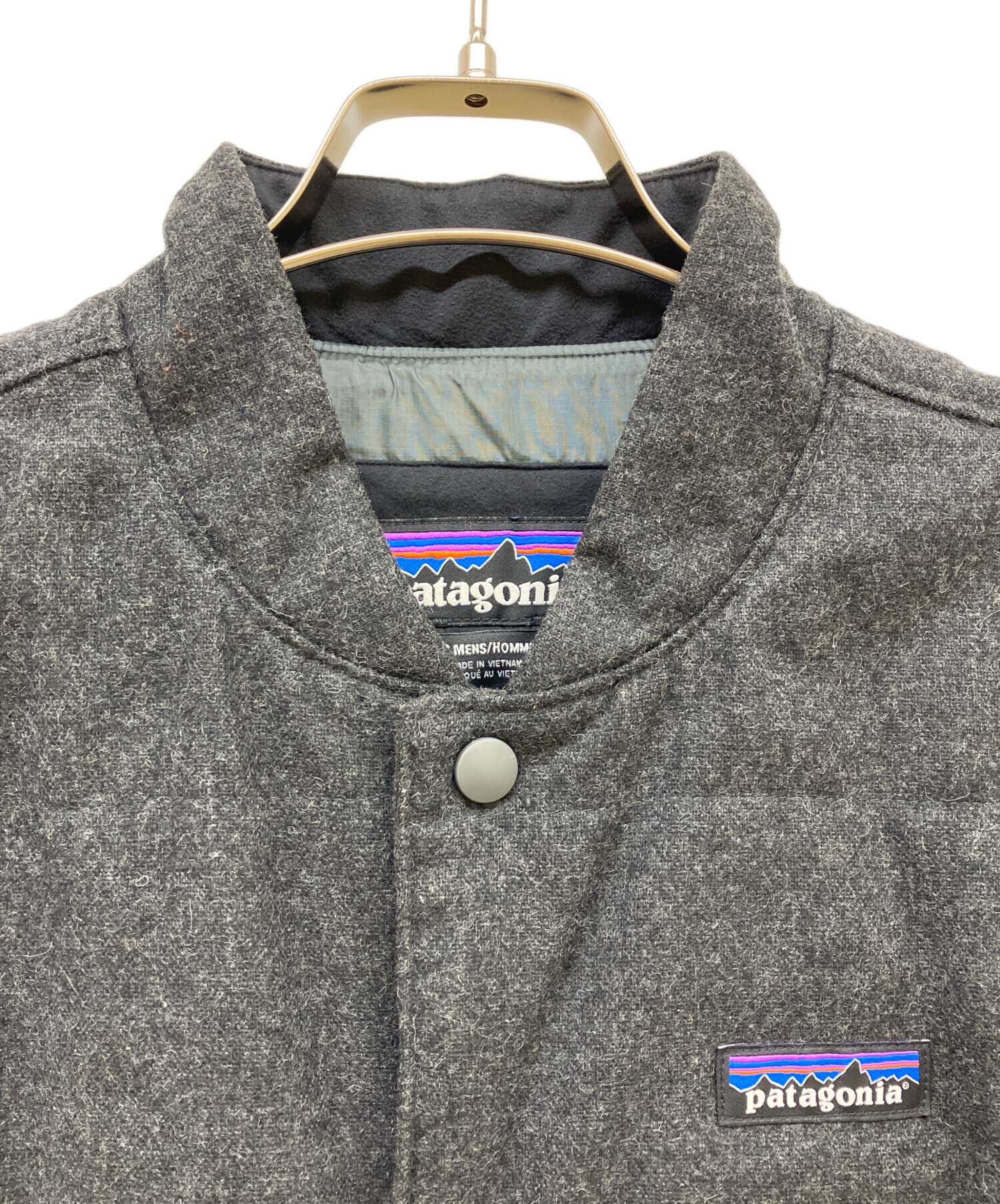中古・古着通販】Patagonia (パタゴニア) Recycled Wool Vest グレー