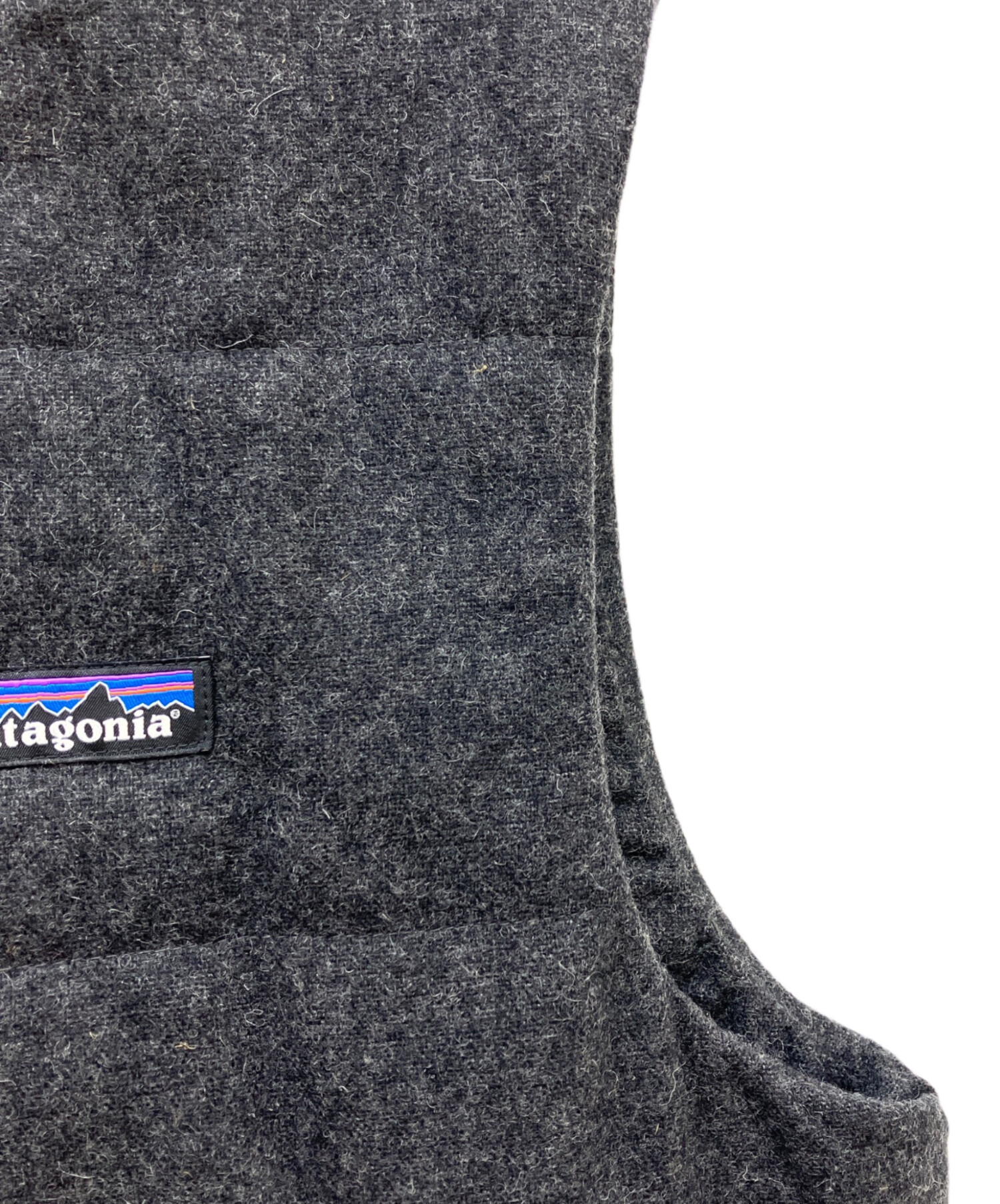 中古・古着通販】Patagonia (パタゴニア) Recycled Wool Vest グレー