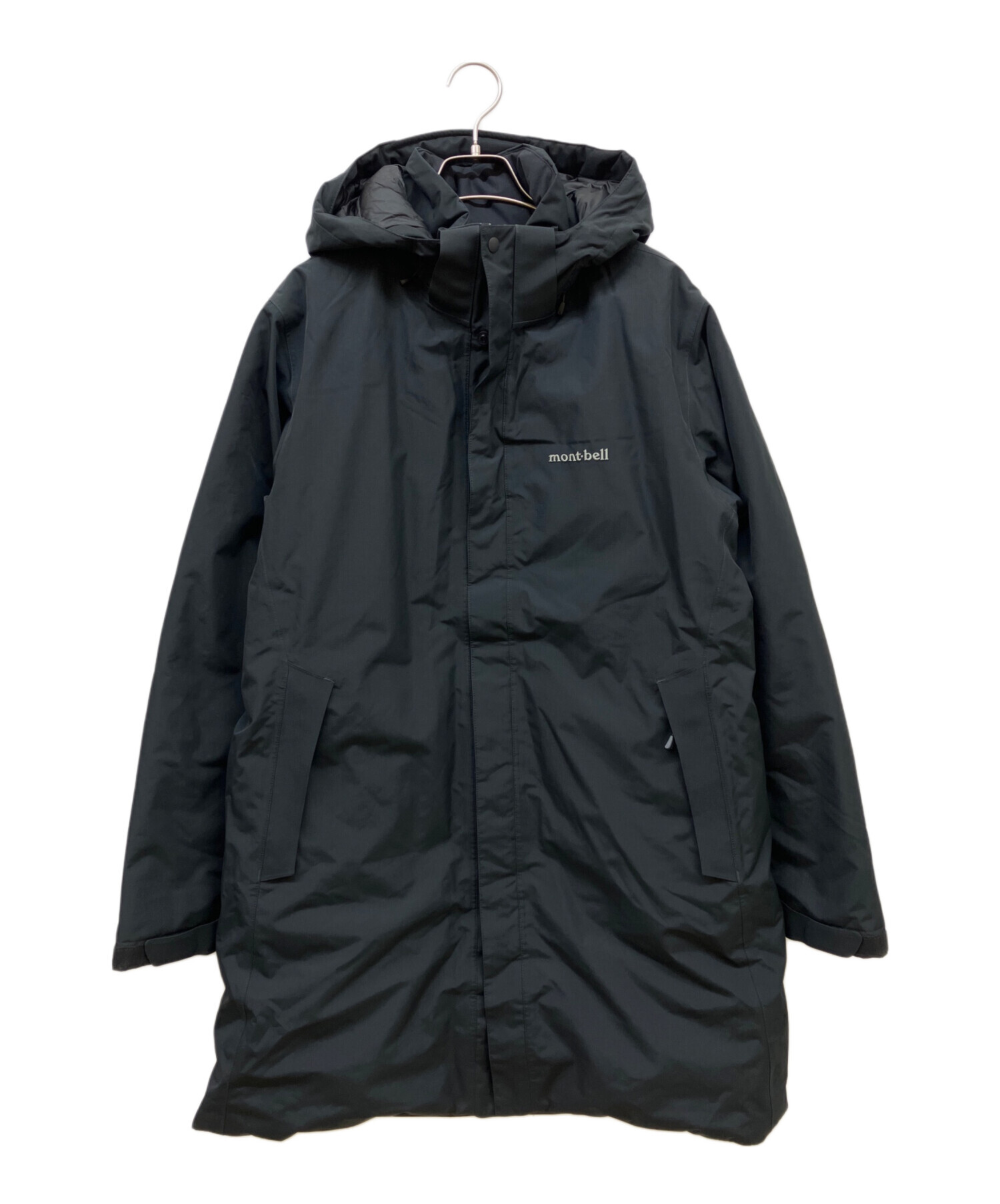 ゆ*マ様 モンベル ベルニナダウンコート フード ブラック レディース Lサイズ 中古・古着通販】mont-bell (モンベル) ベルニナ ダウンコート