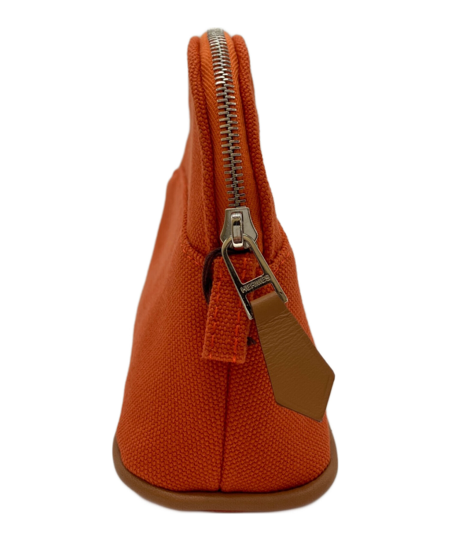 HERMES エルメス デニム オレンジ ボリードポーチ HERMES エルメス デニム オレンジ ボリードポーチ 【公式通販】
