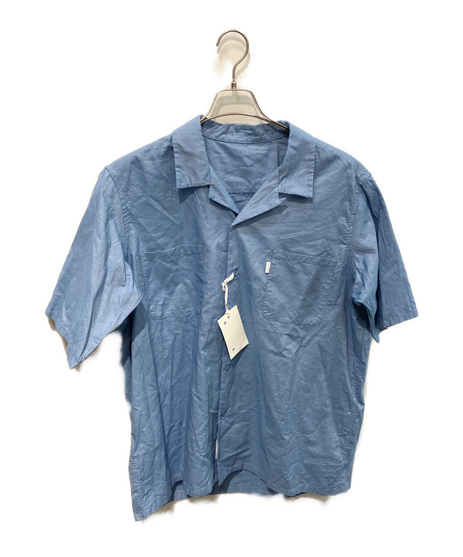 中古・古着通販】SH (エスエイチ) SHORT SLEEVE OPEN COLLAR SHIRT