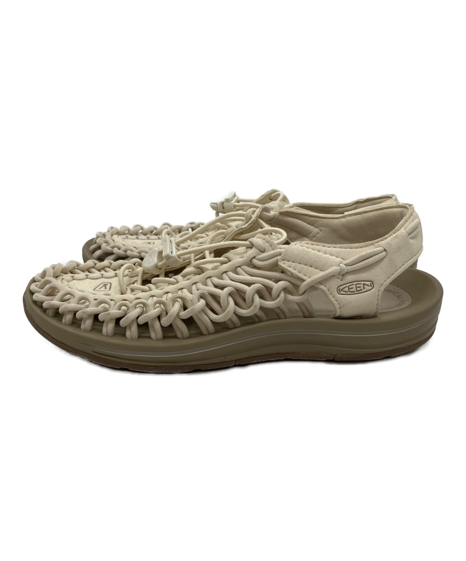 【新品未使用】KEEN サンダル 25cm 中古・古着通販】KEEN (キーン) ユニーク サンダル ホワイト サイズ:25