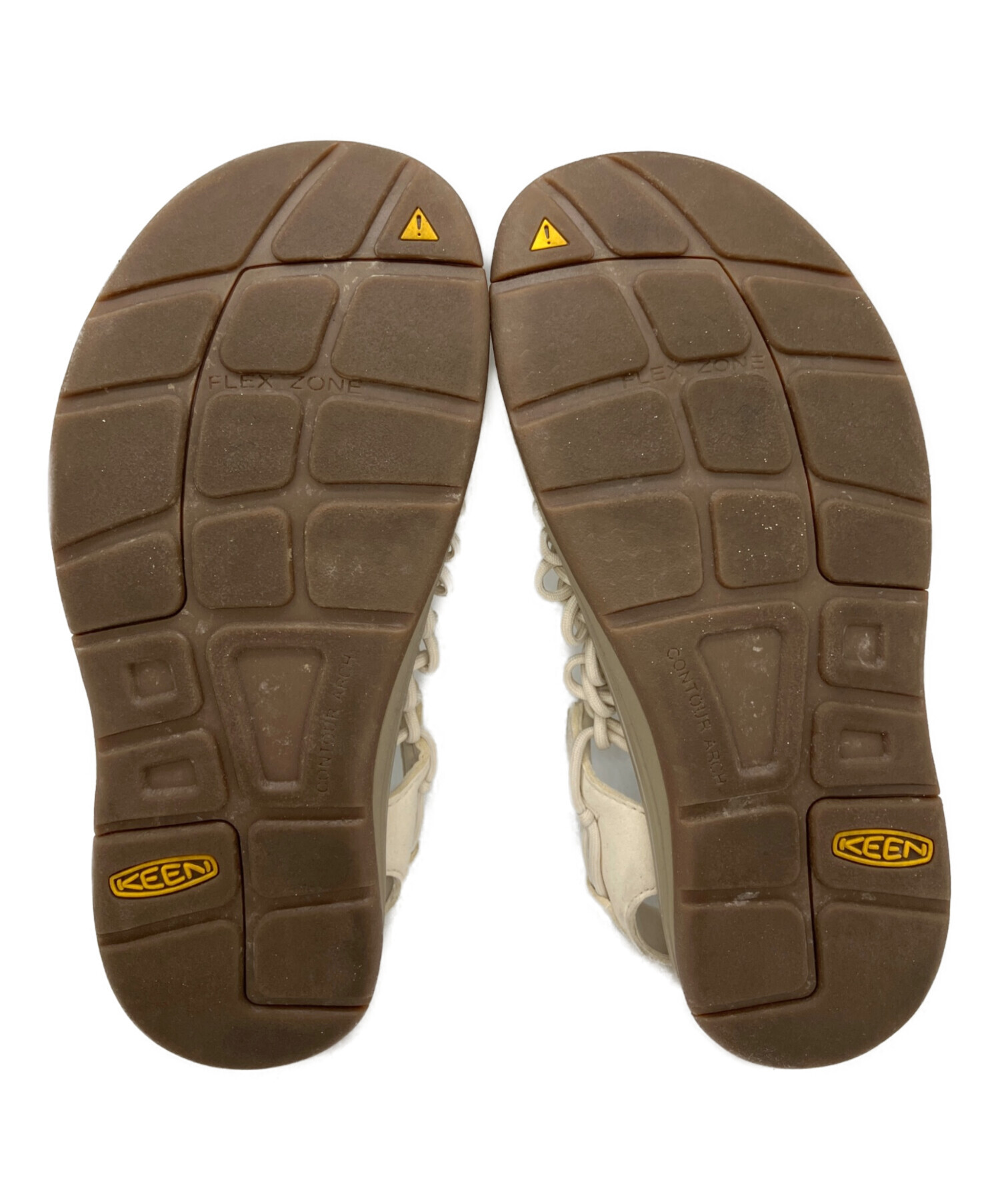 中古・古着通販】KEEN (キーン) ユニーク サンダル ホワイト サイズ:25