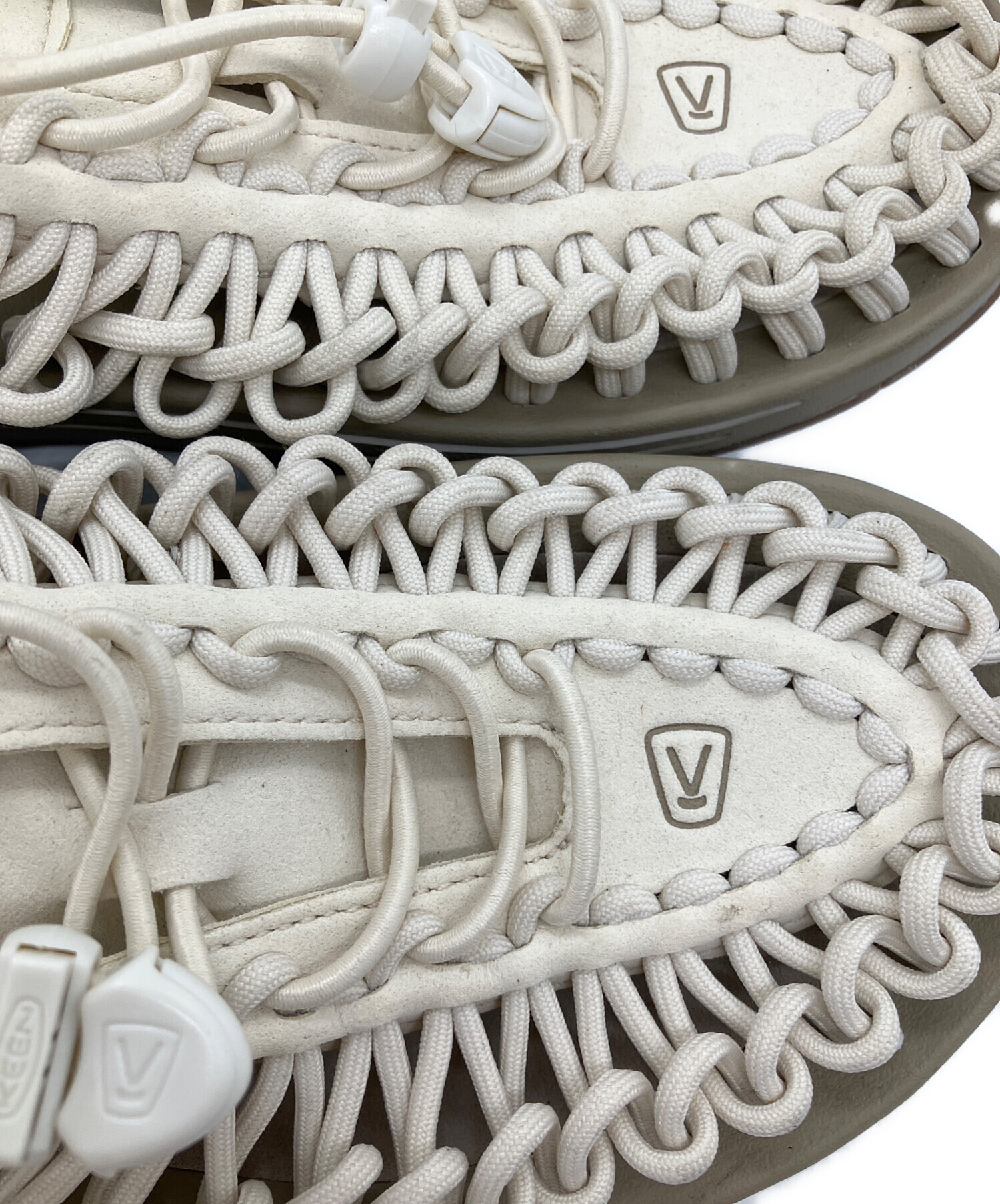 中古・古着通販】KEEN (キーン) ユニーク サンダル ホワイト サイズ:25