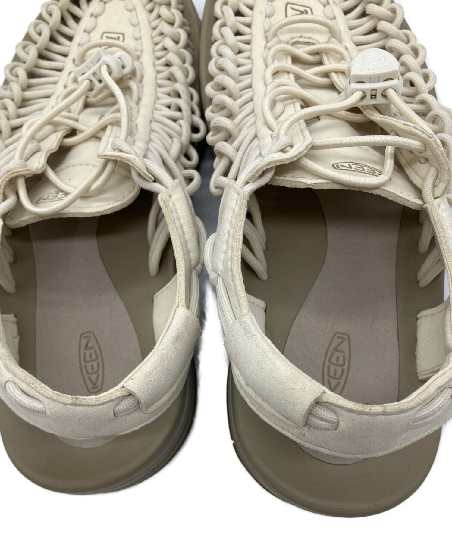 中古・古着通販】KEEN (キーン) ユニーク サンダル ホワイト サイズ:25
