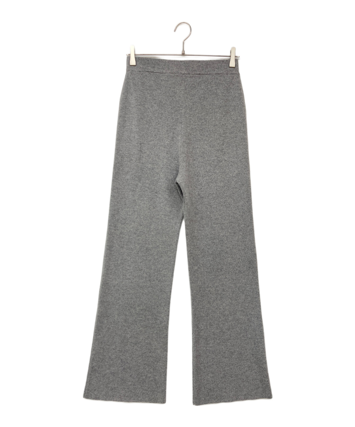 L'Appartement KNIT PANTS グレー L'Appartement KNIT PANTS L'appartement (アパルトモン) Knit Pants