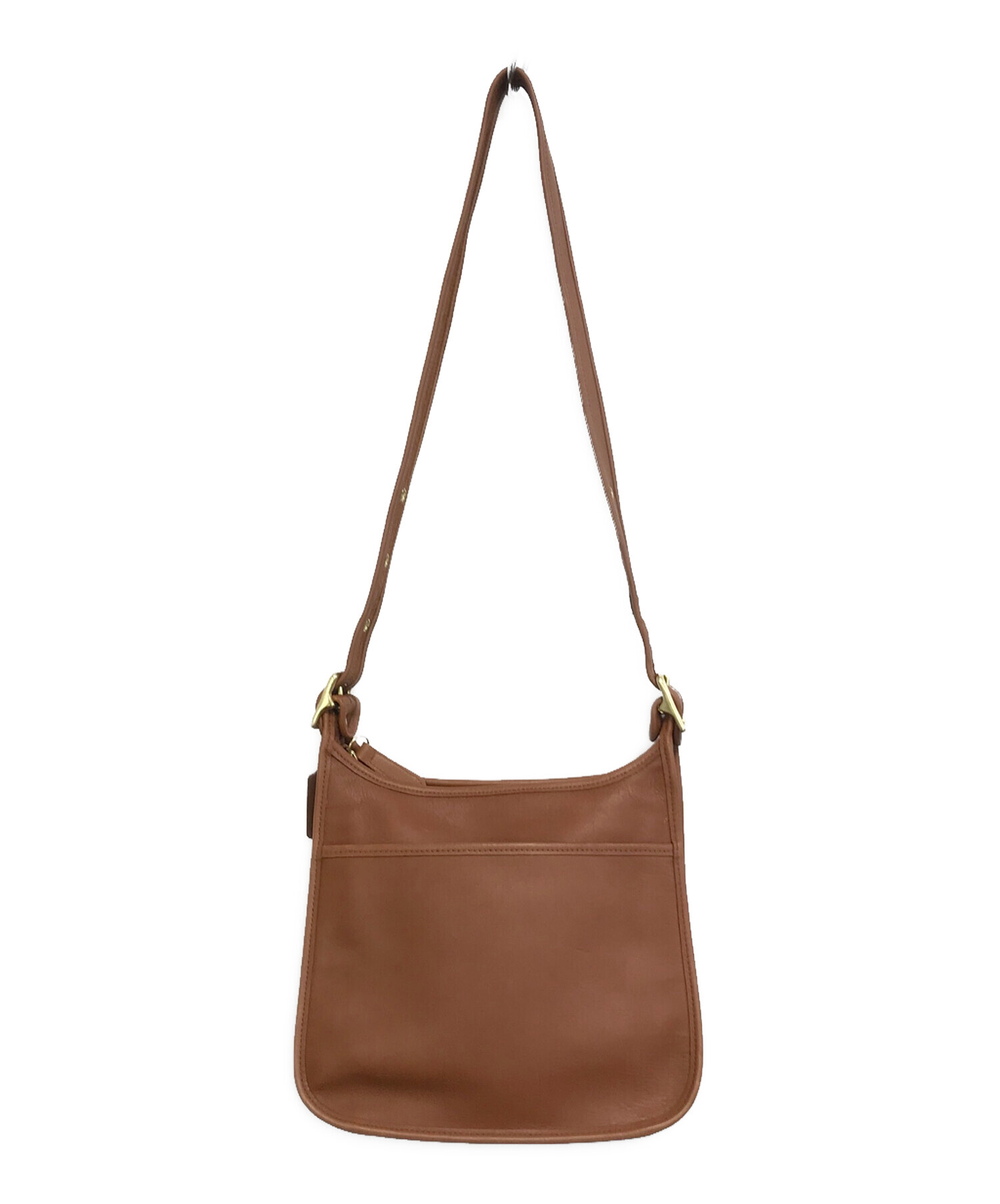 中古・古着通販】COACH (コーチ) ショルダーバッグ キャメル サイズ 