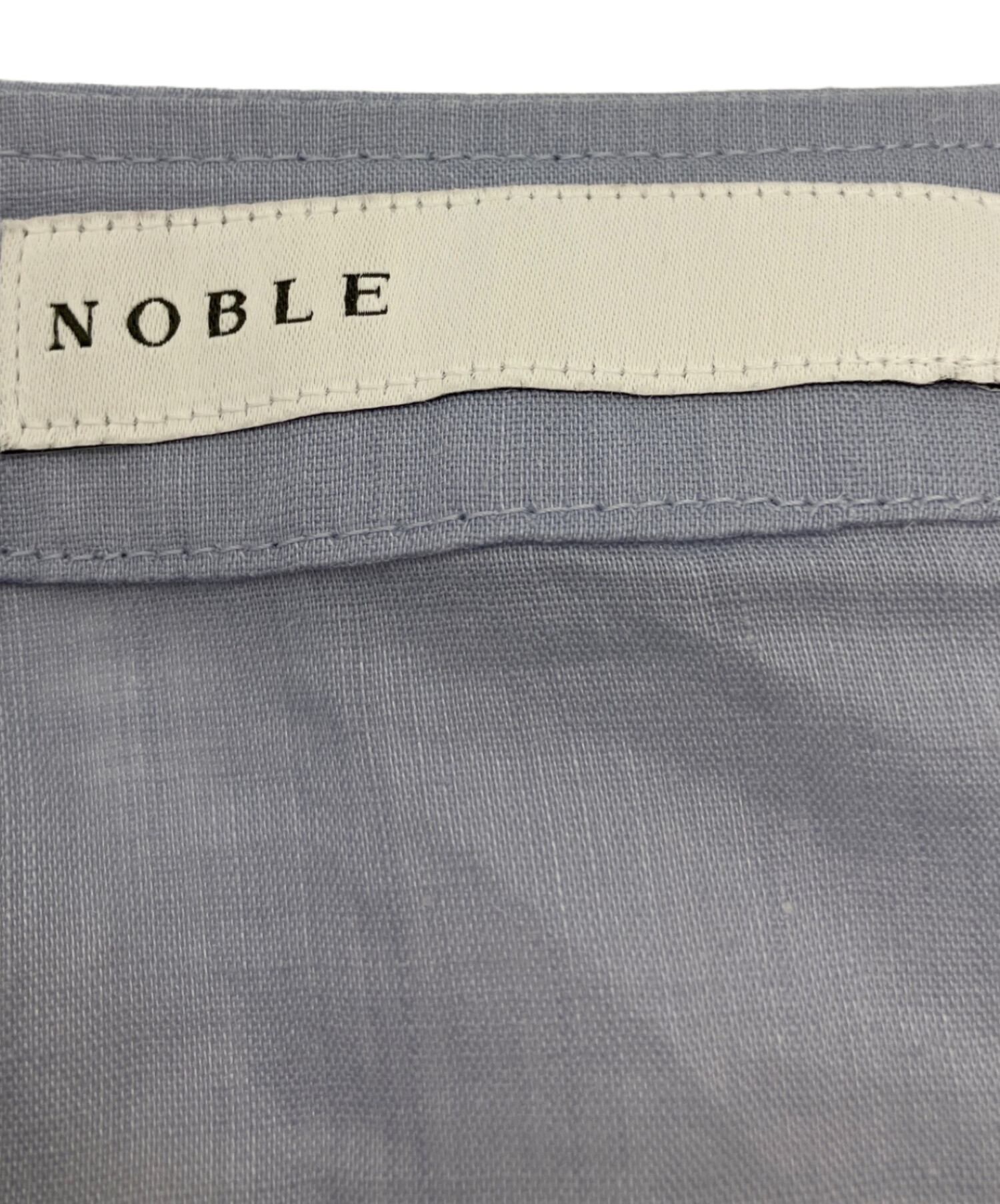 中古・古着通販】Noble (ノーブル) ラミーシアーVカラーシャツ ライト 
