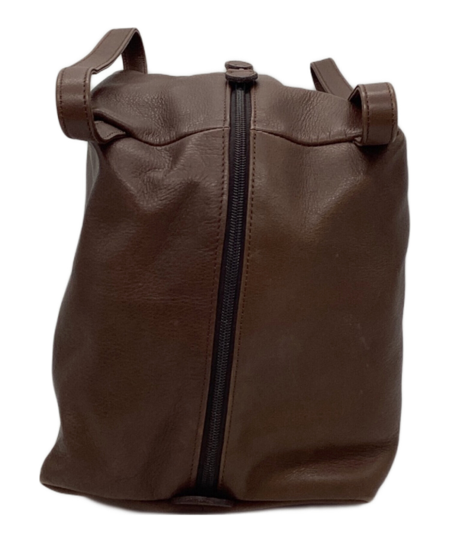 中古・古着通販】JURGEN LEHL (ヨーガンレール) レザーハンドバッグ